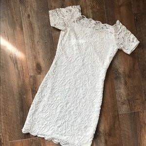 White Lace Dress